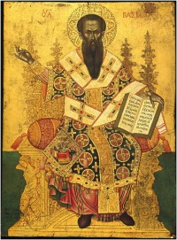 икона Василий Великий
